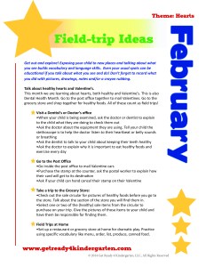 GR4K February Fieldtrip Ideas